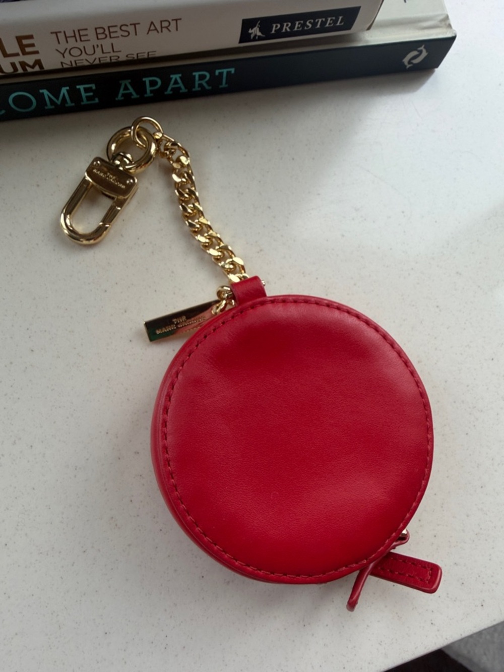Marc Jacobs Red - The Sweet Spot Leather Card Case - Picture 3 of 7